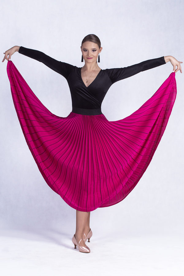 Marilyn Pleated Skirt Amarant<br/> P19120011-03