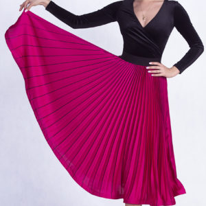 Marilyn Pleated Skirt Amarant<br/> P19120011-03