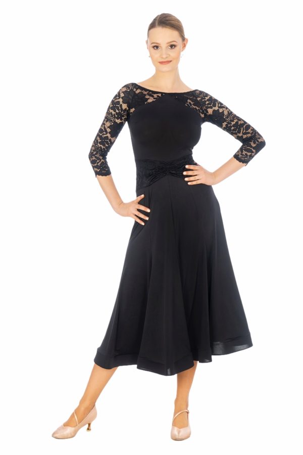 Versailles Ballroom Dress Black <br/> P20120004-01