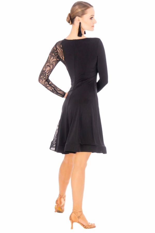Paris Latin Dress Black <br/> P20120007-01