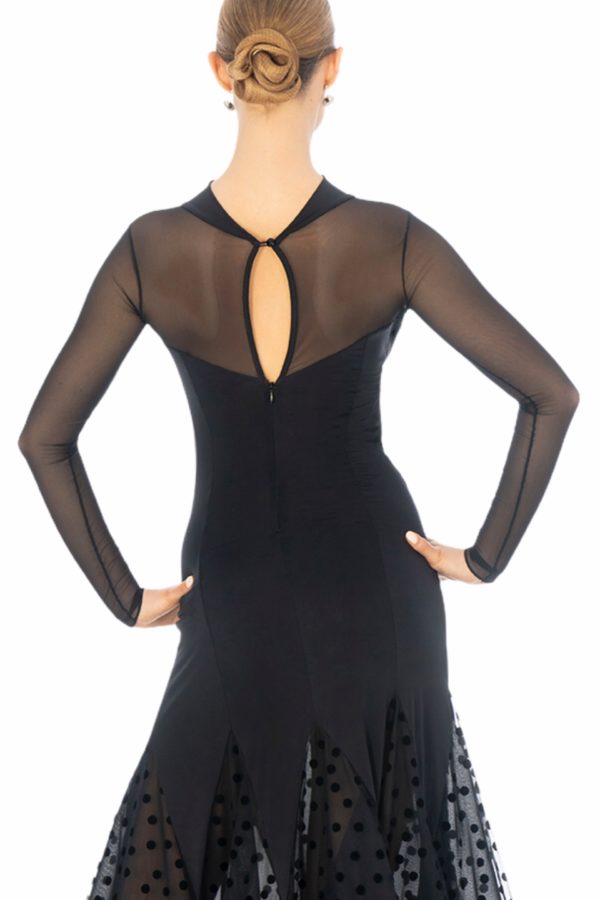 Sabrina Ballroom Dress Black <br/> P20120008-01