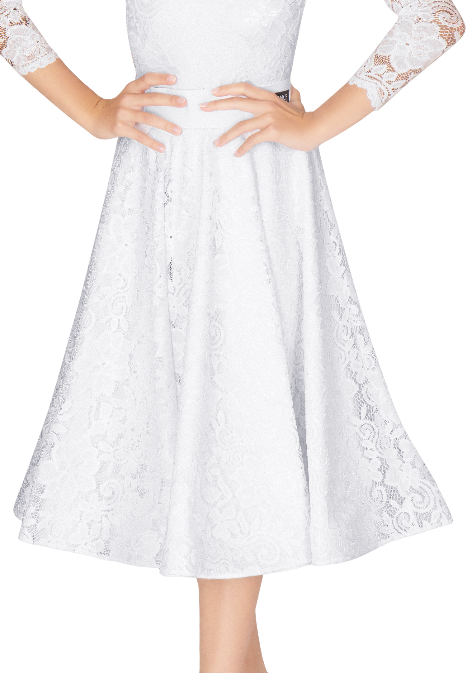 White Standard Ballroom Dance Dresses Simple Style Tango Waltz Dancing Skirt  with Flower Pattern Dance Competition Dress Modern Costumes : Buy Online at  Best Price in KSA - Souq is now Amazon.sa: