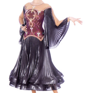 Metalic Shimmer Ballroom Dress <br/> HC20001