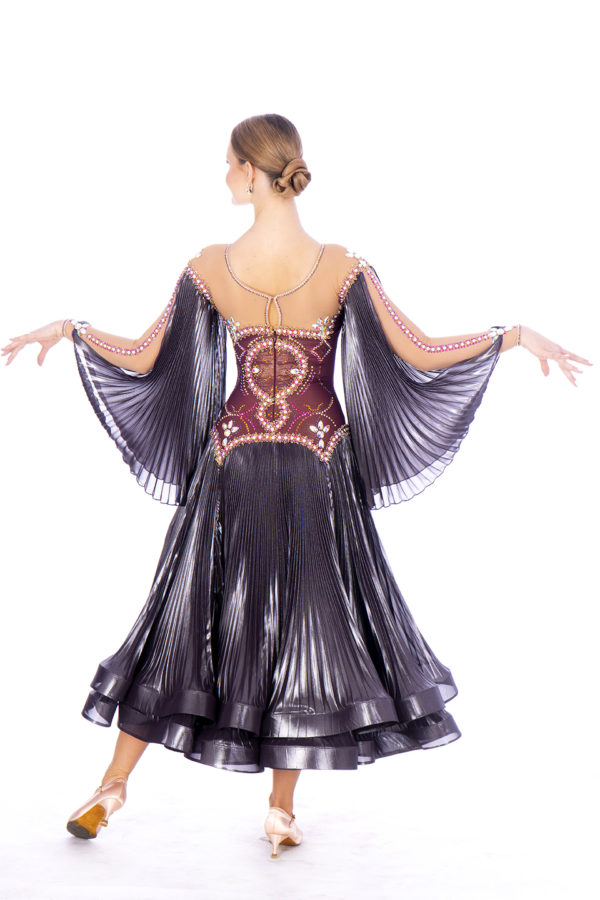 Metalic Shimmer Ballroom Dress <br/> HC20001