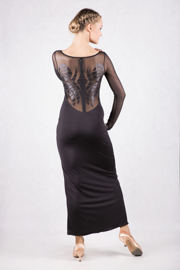 Anastasia Latin Dress Black <br/> P16120011-01