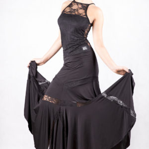 Jenny Ballroom Skirt Black<br/> P16120014-01