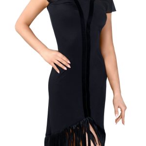 Julia Latin Dress Black <br/> P18120017-01
