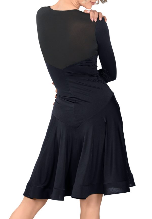 Swing Time Latin Dress Black <br/> P18120020-01