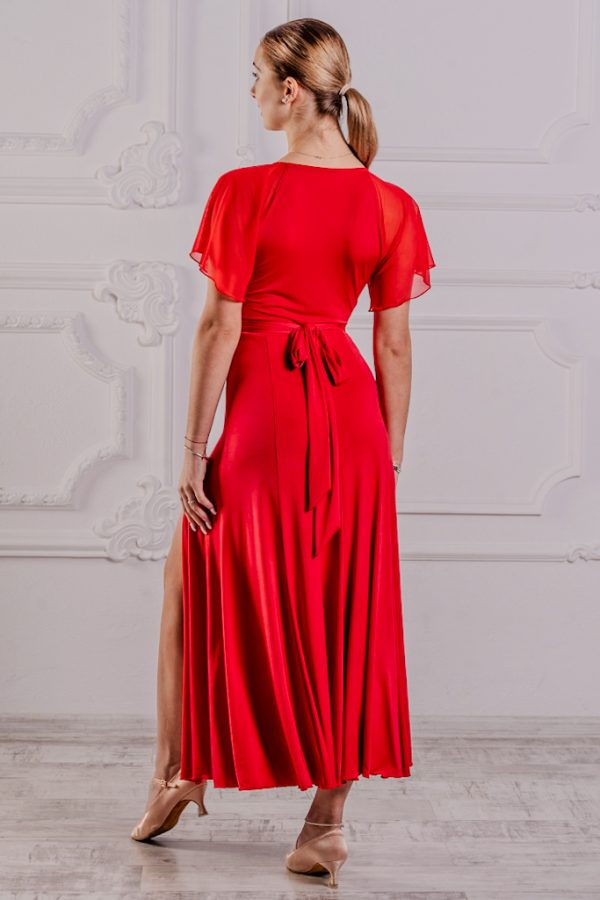 Brigitte Ballroom Dress Red <br/> P23120007-02